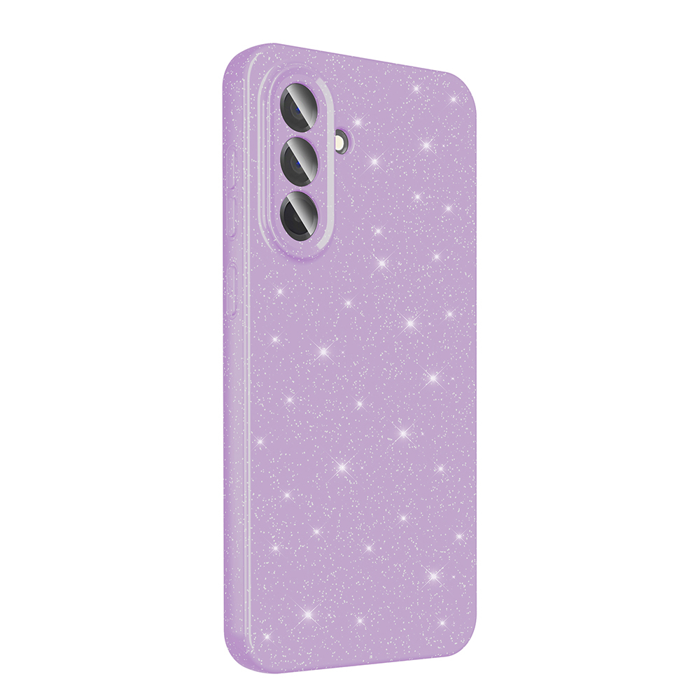 Galaxy A56 Case Camera Protection Glitter Luxury Zore Cotton Cover - 8