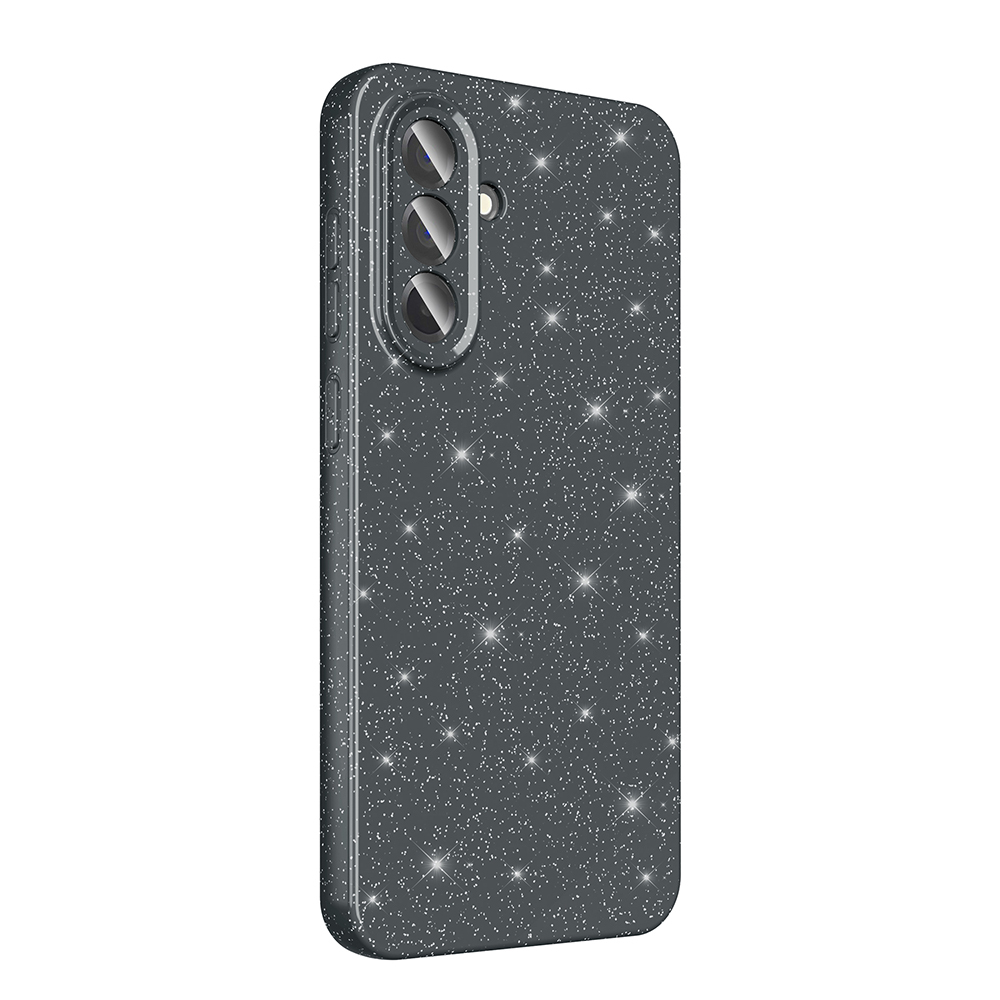 Galaxy A56 Case Camera Protection Glitter Luxury Zore Cotton Cover - 12
