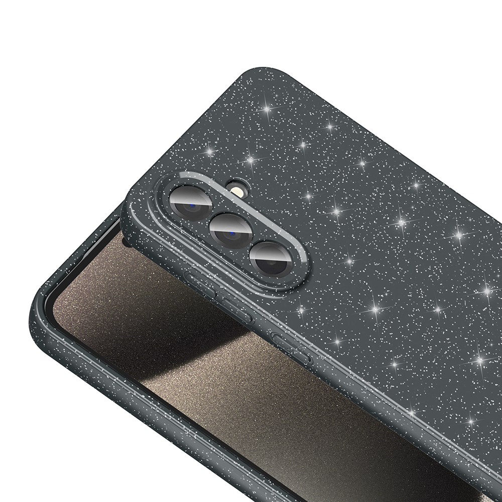 Galaxy A56 Case Camera Protection Glitter Luxury Zore Cotton Cover - 13