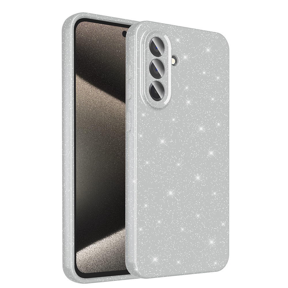 Galaxy A56 Case Camera Protection Glitter Luxury Zore Cotton Cover - 3