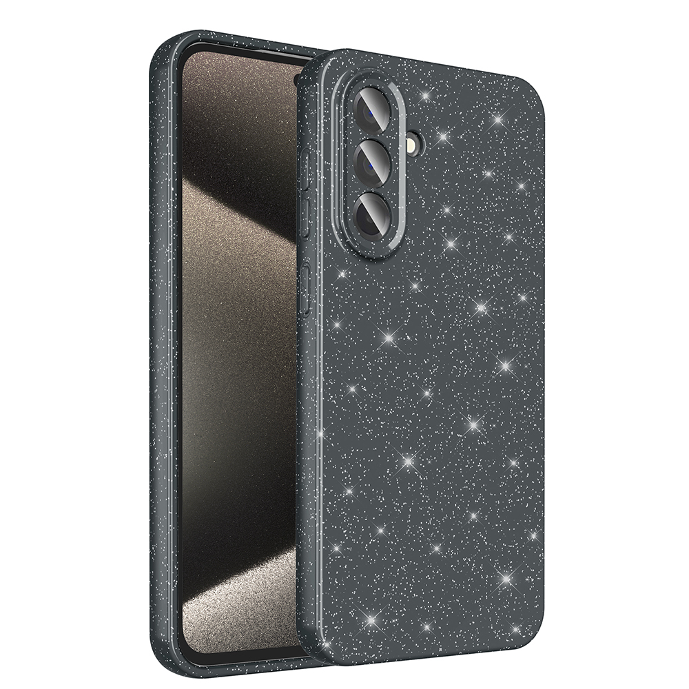 Galaxy A56 Case Camera Protection Glitter Luxury Zore Cotton Cover - 5