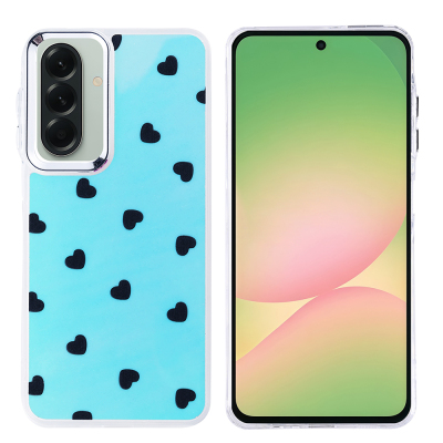 Galaxy A56 Kılıf Airbag Tasarımlı Zore Hadra Kapak Kalp
