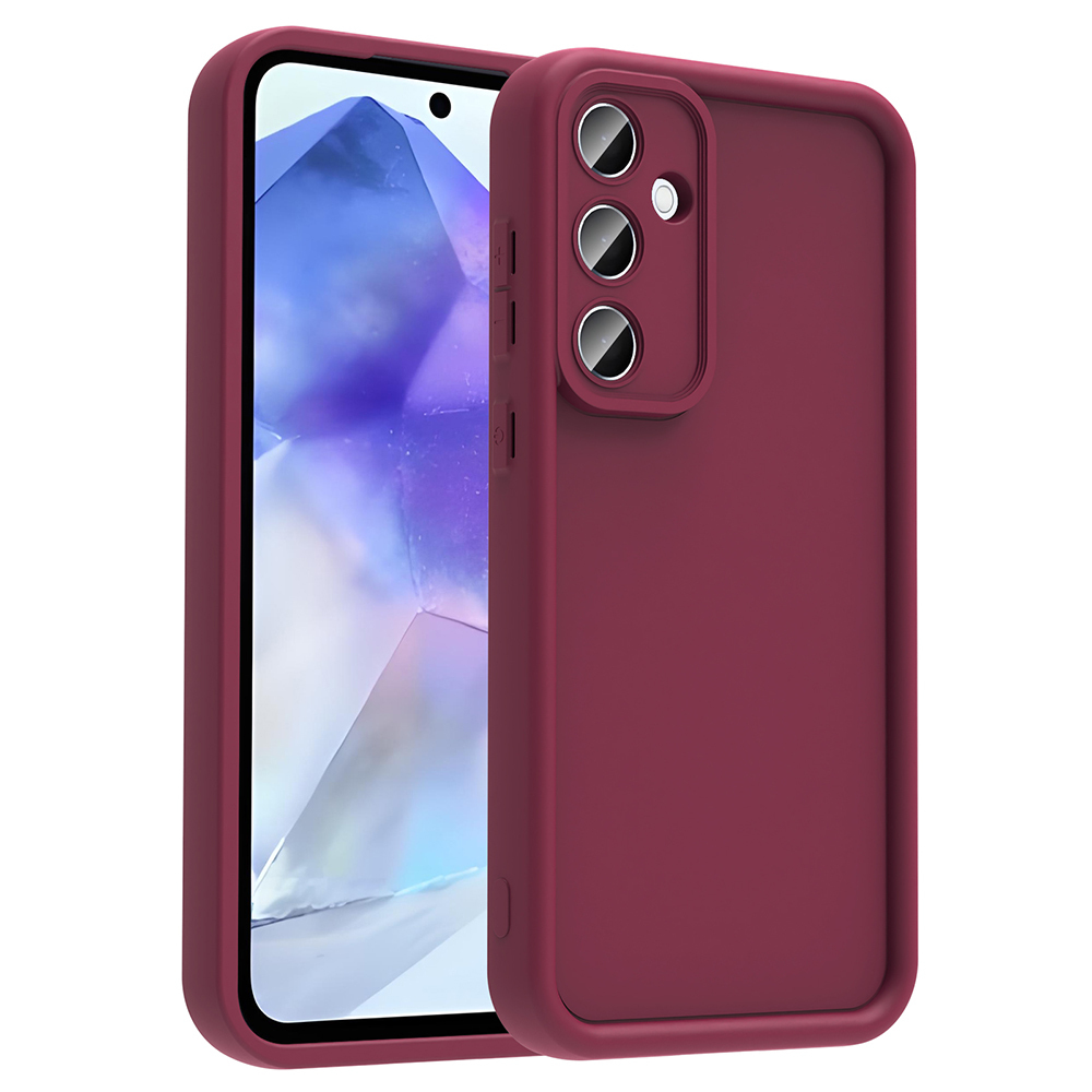 Galaxy A56 Kılıf Kamera Korumalı Zore Ananas Kapak - 1