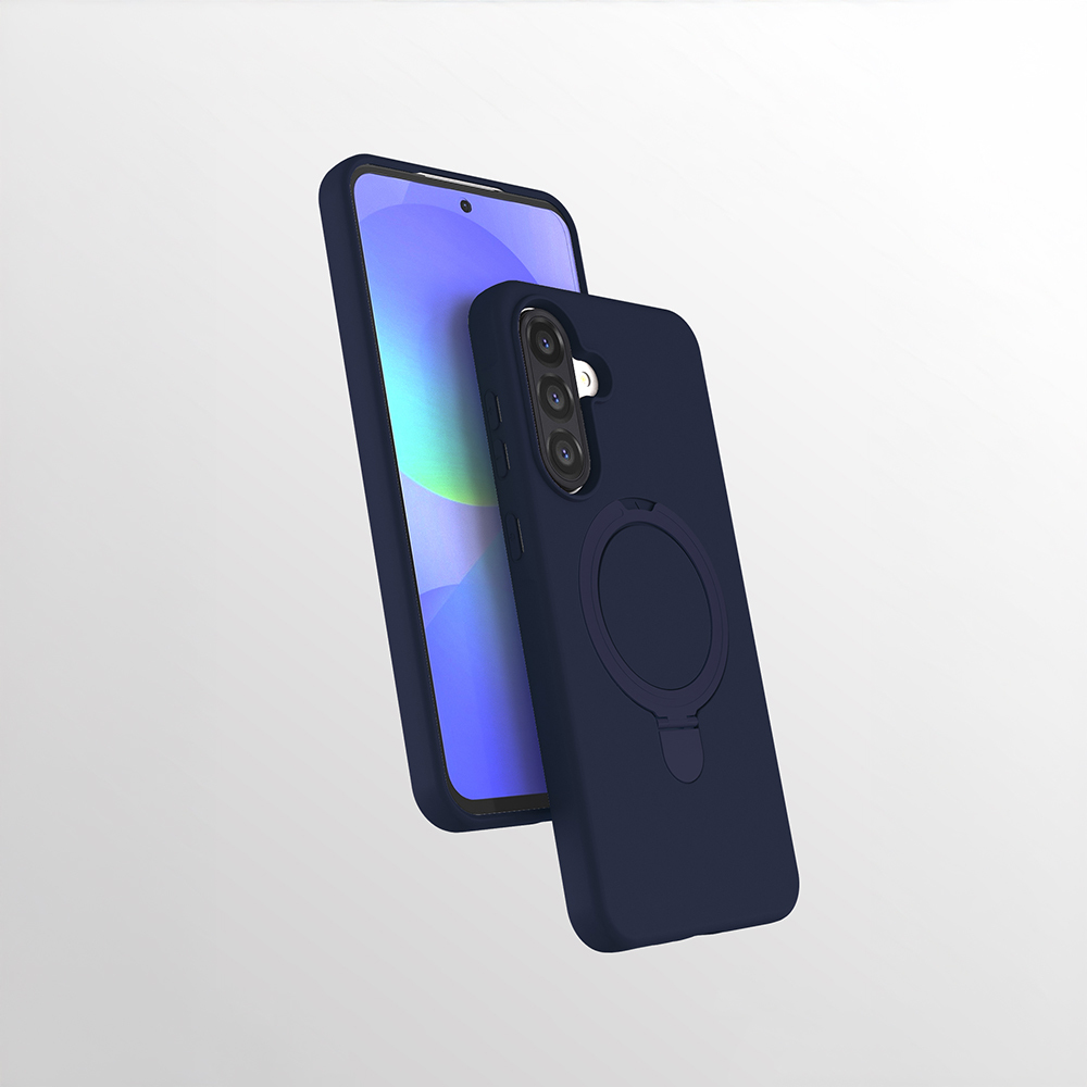 Galaxy A56 Kılıf M-safe Şarj Özellikli Standlı Zore Samara Kapak - 1