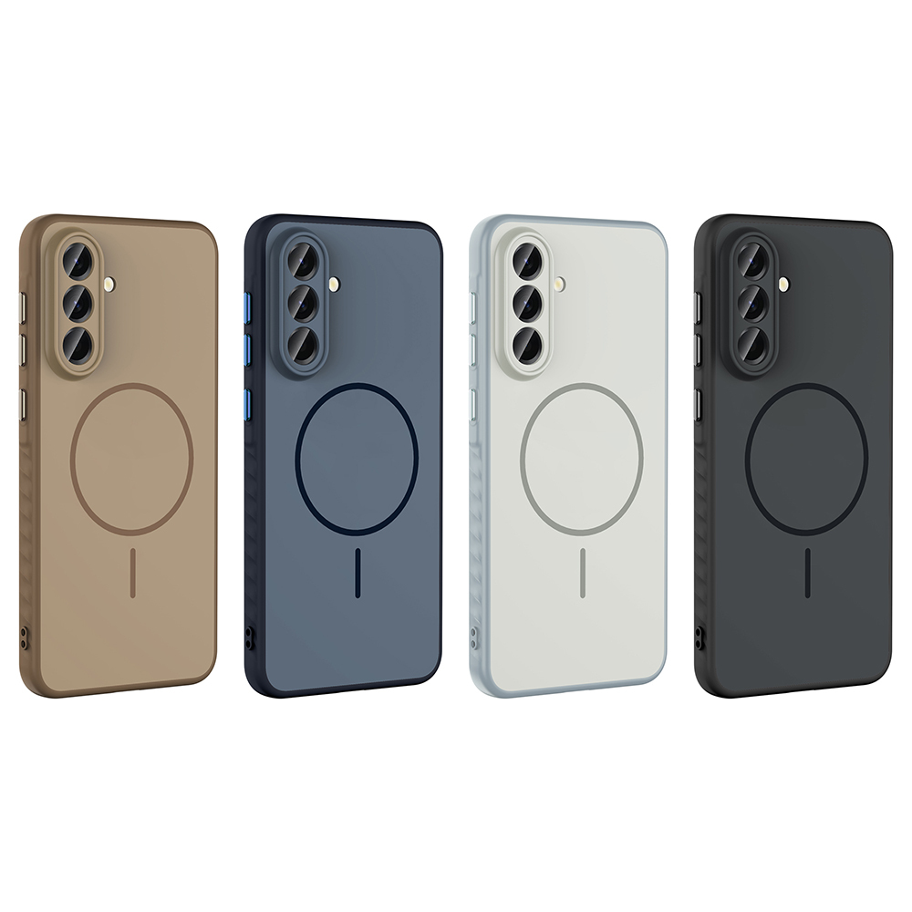 Galaxy A56 Kılıf M-safe Şarj Özellikli Zore Tea Kapak - 14