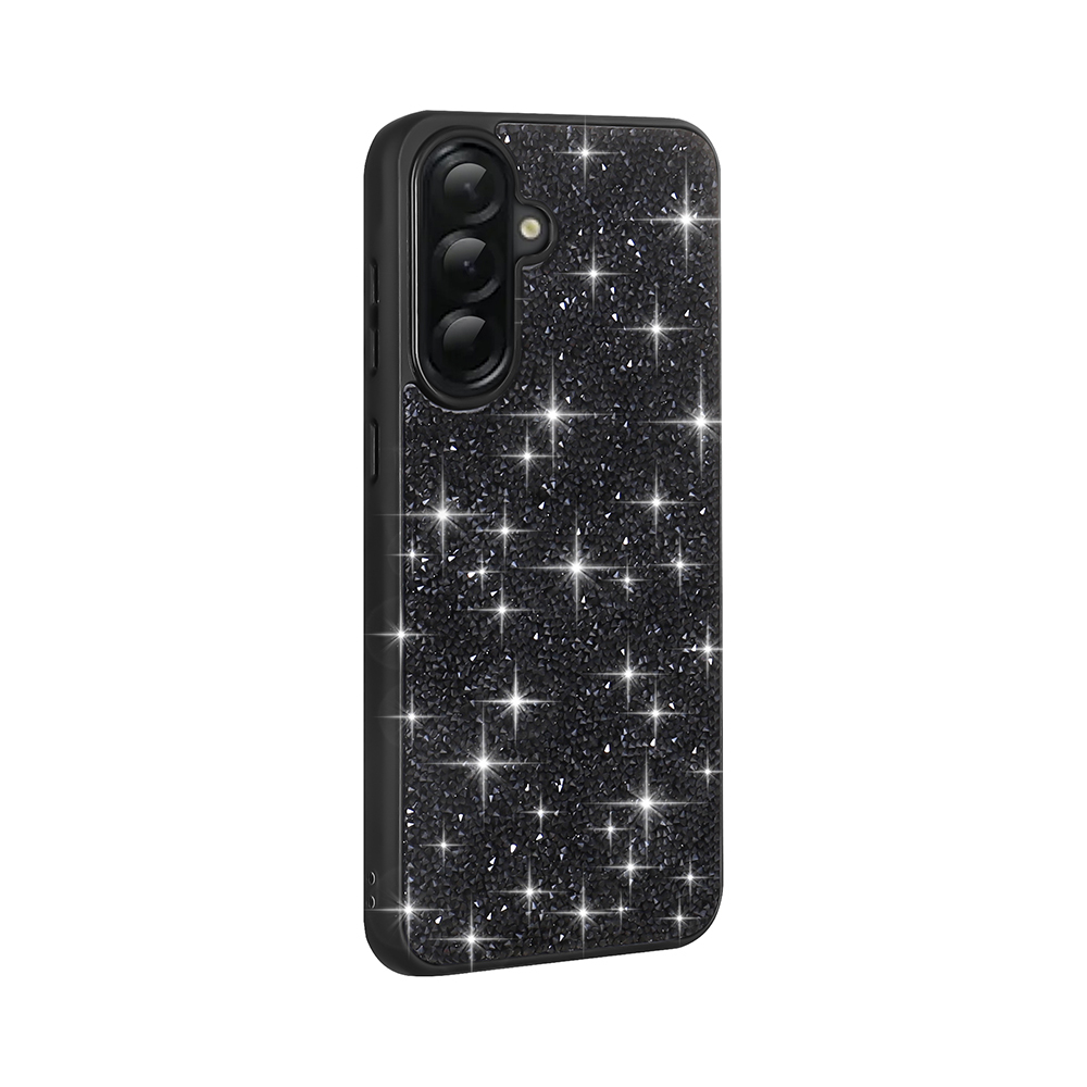 Galaxy A56 Kılıf Parlak Taşlı Tasarım Zore Pırlanta Kapak - 11