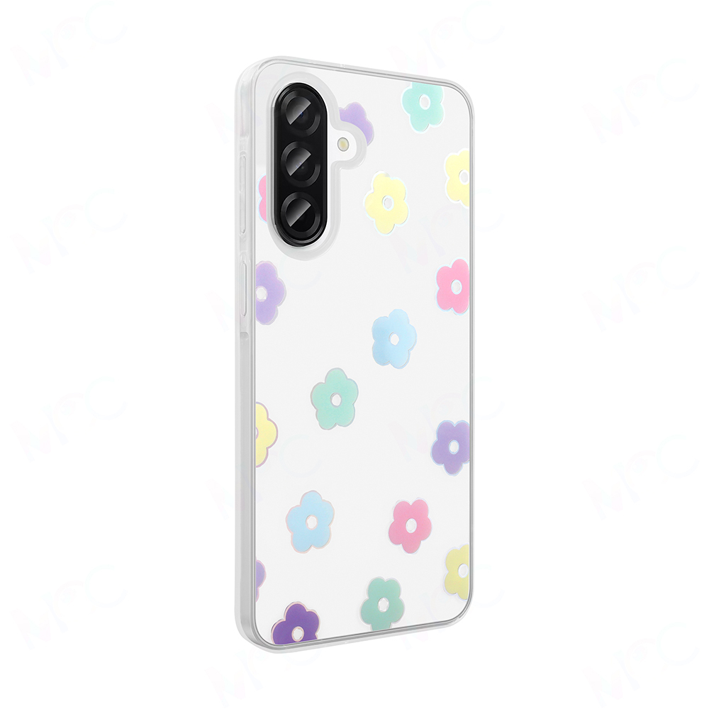 Galaxy A56 Kılıf Şeffaf Figürlü Zore Folk Sert Kapak - 9