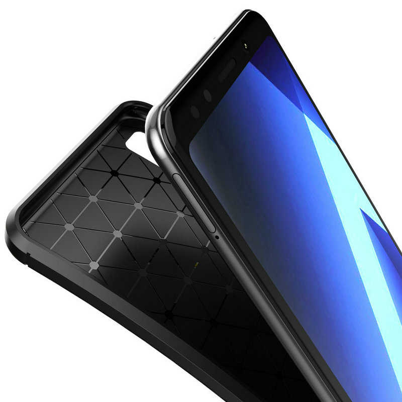 Galaxy A7 2018 Kılıf Zore Negro Silikon Kapak - 4