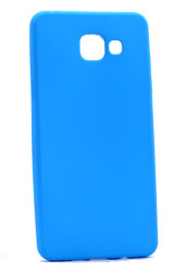 Galaxy A7 2016 Kılıf Zore Premier Silikon Kapak Mavi