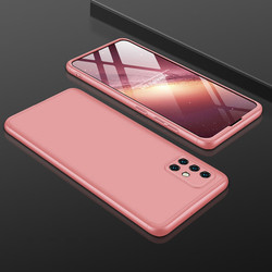 Galaxy A71 Case Zore Ays Cover Rose Gold
