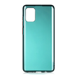 Galaxy A71 Case Zore Bistro Cover Dark Green