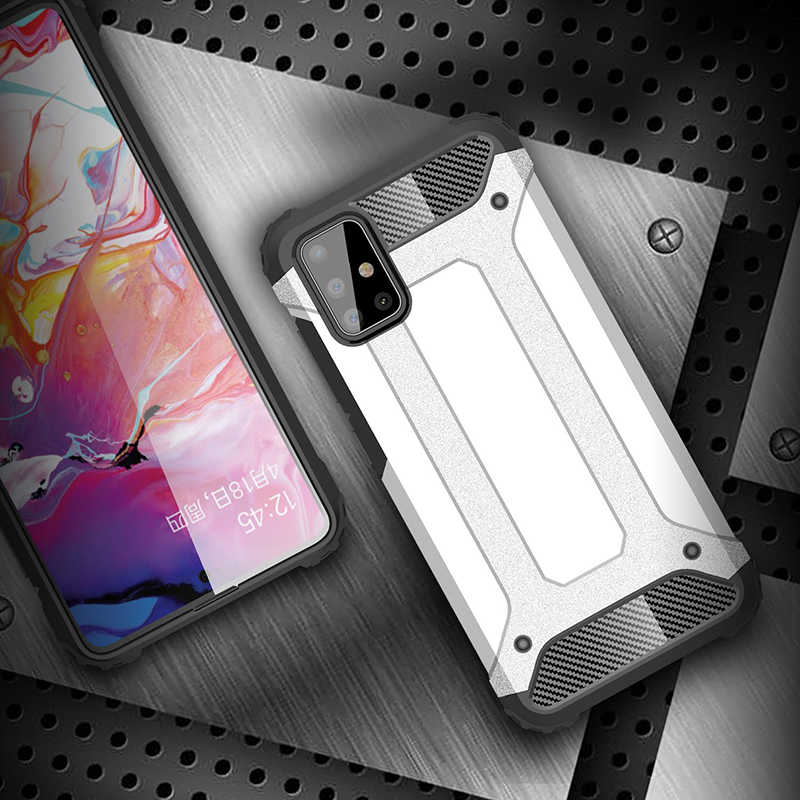 Galaxy A71 Case Zore Crash Silicon Cover - 8