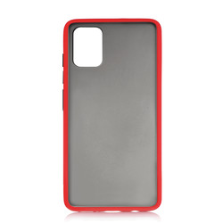 Galaxy A71 Case Zore Fri Silicon Red