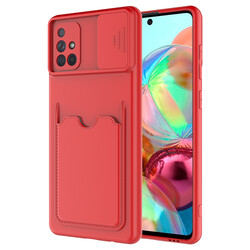 Galaxy A71 Case ​Zore Kartix Cover Red