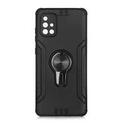 Galaxy A71 Case Zore Koko Cover Black