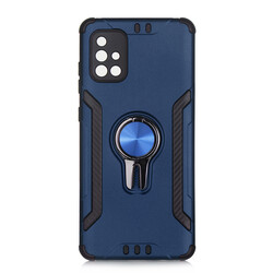 Galaxy A71 Case Zore Koko Cover Navy blue