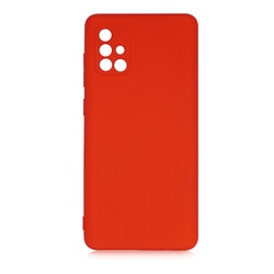 Galaxy A71 Case Zore Mara Lansman Cover Red