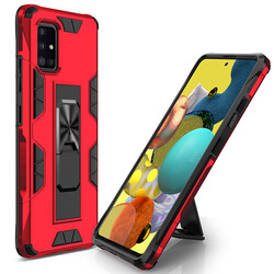 Galaxy A71 Case Zore Volve Cover Red