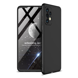 Galaxy A72 Case Zore Ays Cover Black