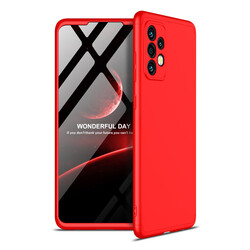 Galaxy A72 Case Zore Ays Cover Red