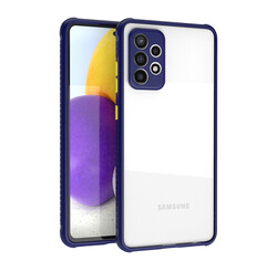 Galaxy A72 Case ​​Zore Kaff Cover Navy blue