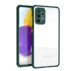 Galaxy A72 Case ​​Zore Kaff Cover Dark Green