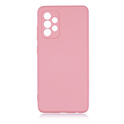 Galaxy A72 Case Zore Mara Lansman Cover Light Pink