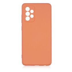 Galaxy A72 Case Zore Mara Lansman Cover Orange