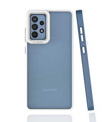 Galaxy A72 Case Zore Mima Cover Navy blue