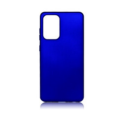 Galaxy A72 Case Zore Premier Silicon Cover Navy blue
