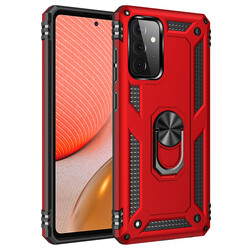 Galaxy A72 Case Zore Vega Cover Red