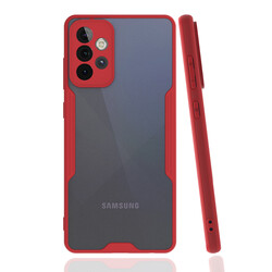 Galaxy A72 Kılıf Zore Parfe Kapak Kırmızı