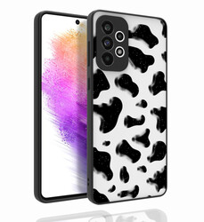 Galaxy A73 Case Patterned Camera Protected Glossy Zore Nora Cover NO2