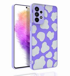 Galaxy A73 Case Patterned Camera Protected Glossy Zore Nora Cover NO6