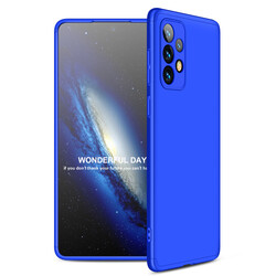 Galaxy A73 Case Zore Ays Cover Blue