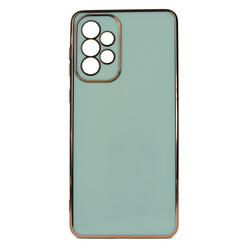 Galaxy A73 Case Zore Bark Cover Açık Yeşil