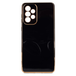 Galaxy A73 Case Zore Bark Cover Black