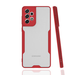 Galaxy A73 Kılıf Zore Parfe Kapak Kırmızı