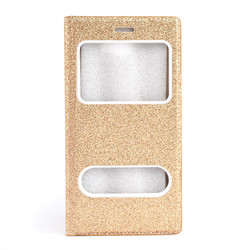 Galaxy A8 2016 Case Zore Simli Dolce Cover Case Gold