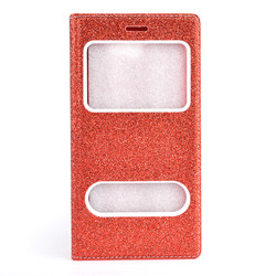 Galaxy A8 2016 Case Zore Simli Dolce Cover Case Red