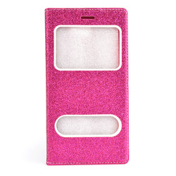 Galaxy A8 2016 Case Zore Simli Dolce Cover Case Dark Pink