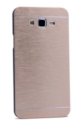 Galaxy A8 Kılıf Zore New Motomo Kapak Gold
