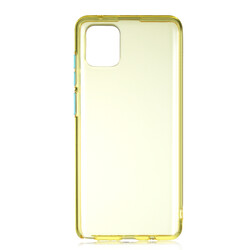Galaxy A81 (Note 10 Lite) Case Zore Bistro Cover Yellow