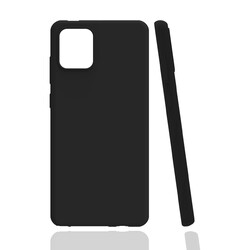 Galaxy A81 (Note 10 Lite) Case Zore Biye Silicon Black