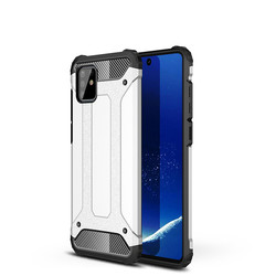 Galaxy A81 (Note 10 Lite) Case Zore Crash Silicon Cover Grey