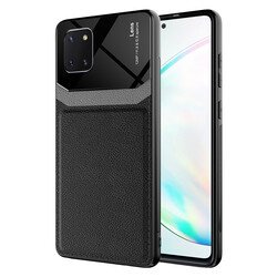 Galaxy A81 (Note 10 Lite) Case ​Zore Emiks Cover Black