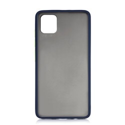 Galaxy A81 (Note 10 Lite) Case Zore Fri Silicon Navy blue