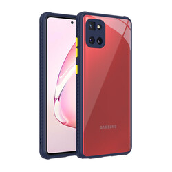 Galaxy A81 (Note 10 Lite) Case ​​Zore Kaff Cover Navy blue