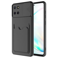 Galaxy A81 (Note 10 Lite) Case ​Zore Kartix Cover Black