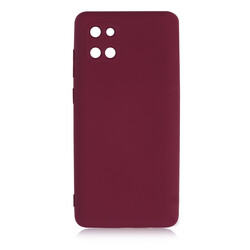 Galaxy A81 (Note 10 Lite) Case Zore Mara Lansman Cover Koyu Mor